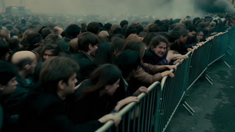 massive crowd at a concert