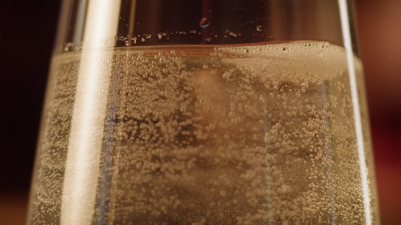 Champagne in a glass