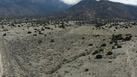 Desert-Nature-Scenery-in-Southwest-Region-of-the-USA-in-New-Mexico---Aerial