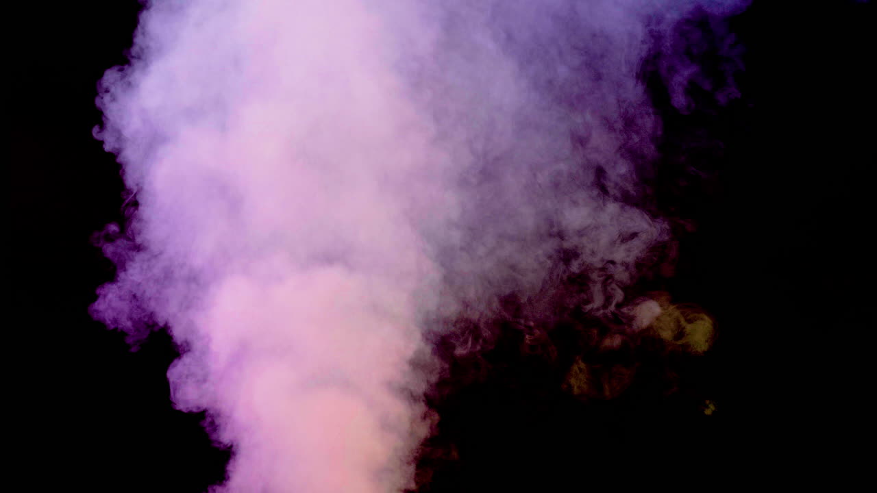 Abstracto de humo de colores