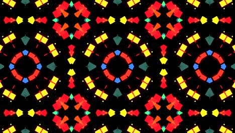 colorful kaleidoscopic video background. abstract backdrop