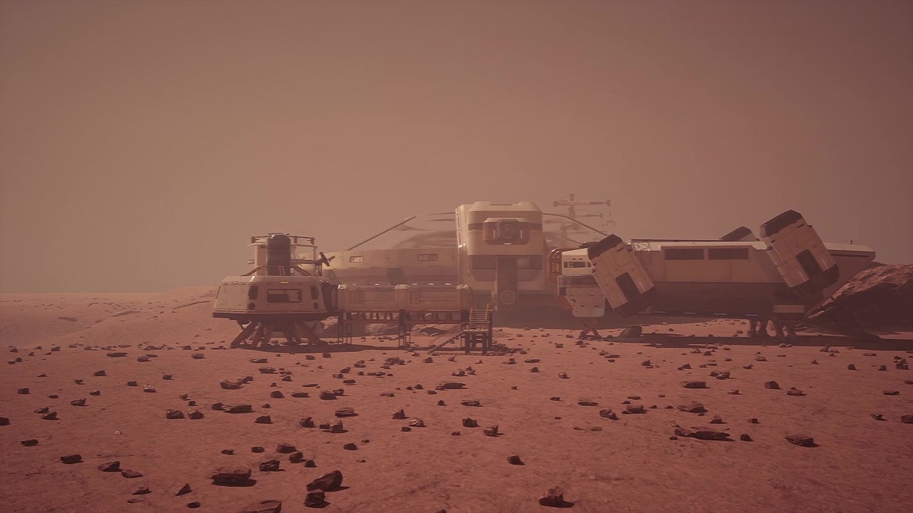 Utforskning og utvikling av en fremtidig koloni på Mars-overflaten