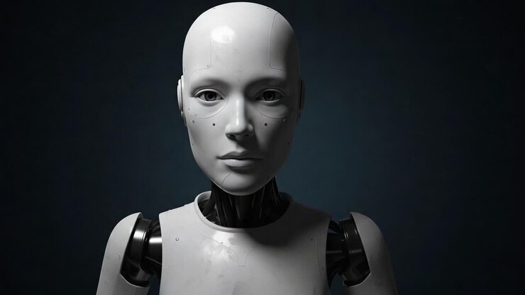 Esplorando l'evoluzione dei robot umanoidi: uno studio sulle espressioni facciali e il realismo nell'intelligenza artificiale attraverso due fotogrammi accattivanti.