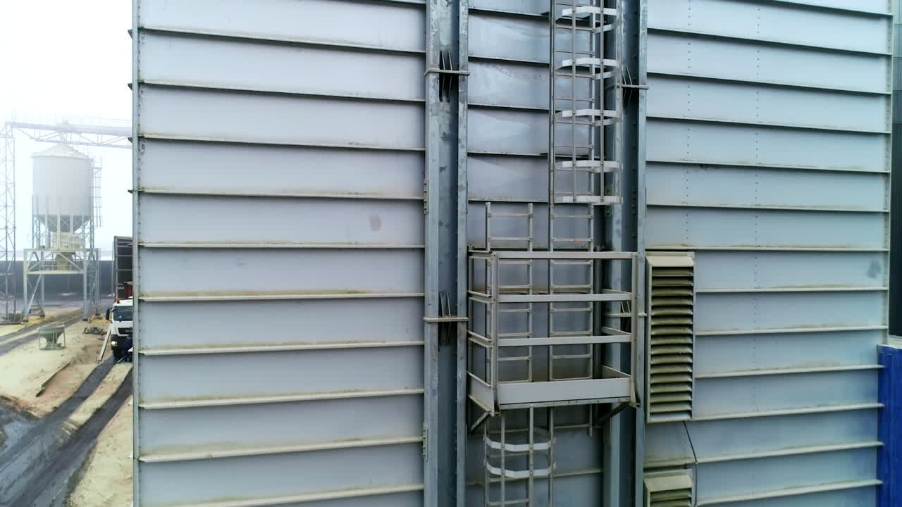 Industrial Grain Silo Facility