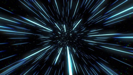 hyperspace travel visual effect