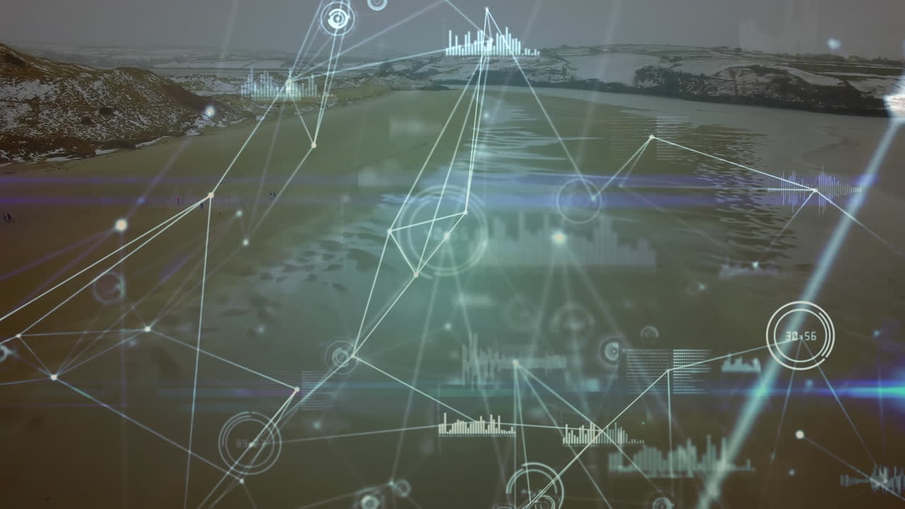 해변에 대한 연결 네트워크의 활성화