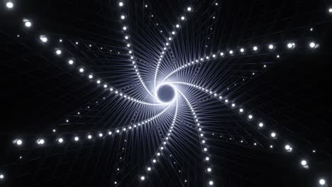 abstracción del ciberespacio en 4k, tecnología futurista, abstracción digital.