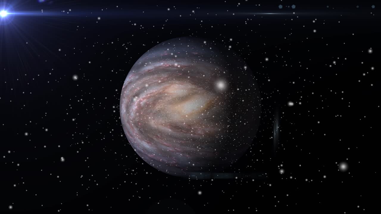 un misterioso planeta reside en el espacio