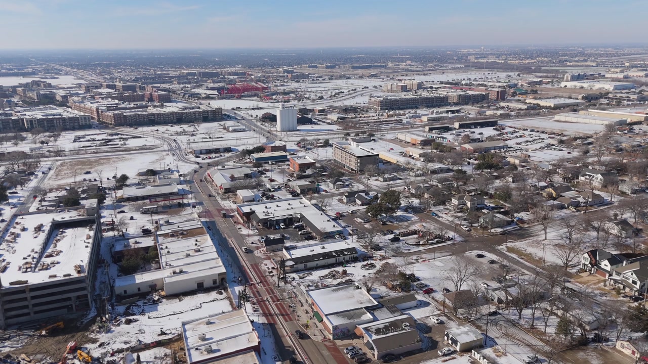 Winter storm hits Frisco Dallas-Fort Worth metro area in January 2026