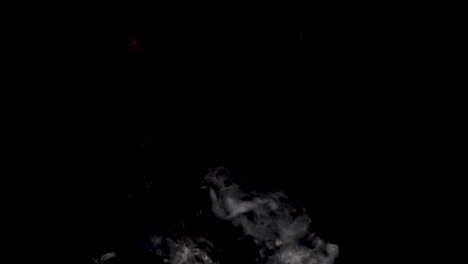 isolated smoke texture on dark background. fog smoke in the dark background.