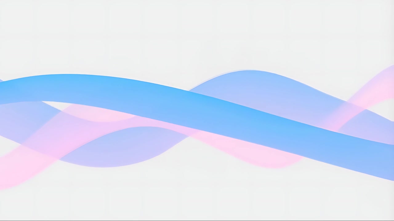Minimal Abstract Wave Motion Background 4K