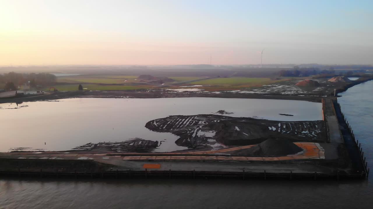 퍼터슈크(puttershoek)에 착공하는 새로운 산업단지 조감도