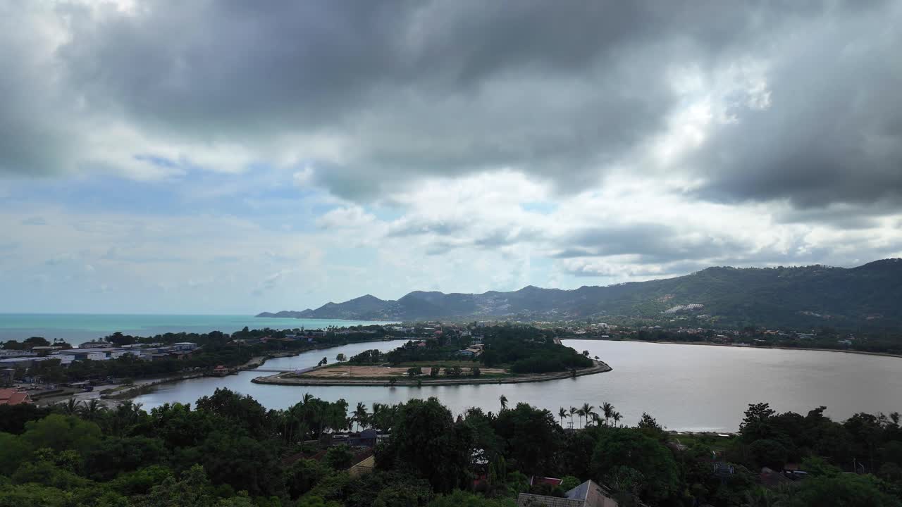 Chaweng lake nature Koh Samui island Thailand viewpoint landscape view