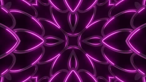 patrón geométrico rosa de neón abstracto