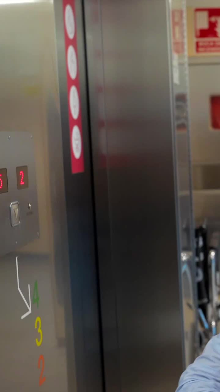 People in an elevator