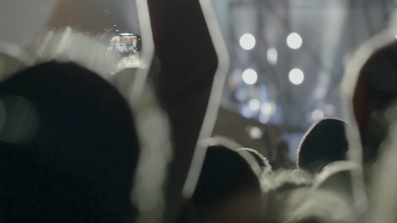 스마트 폰에서 촬영 콘서트