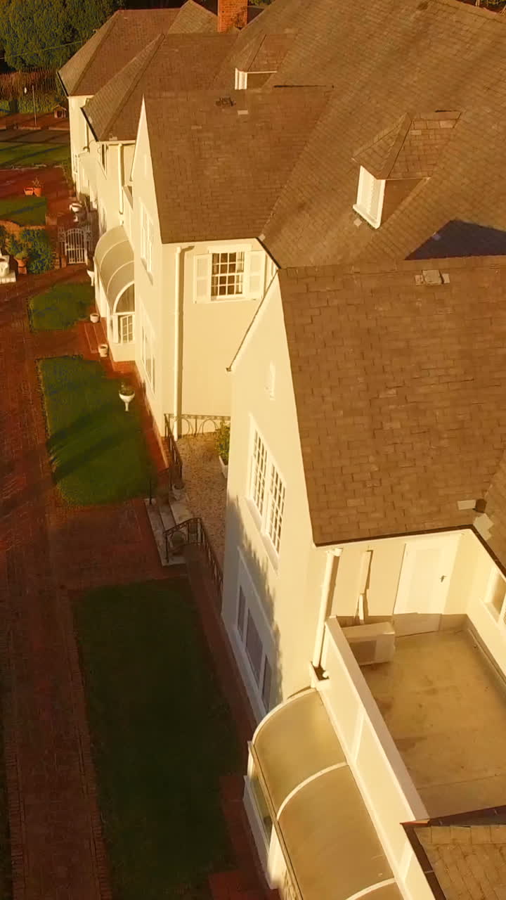 vista de la hermosa villa