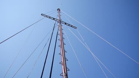 sailing turn along the coast of greece near athens in the mediterranean sea during a sunny day