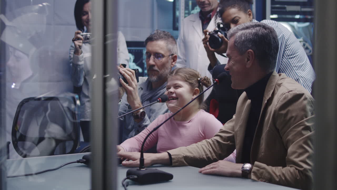 Medical Conference with Young Patient