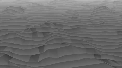 abstract gray polygonal landscape