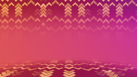 Modern-geometric-pattern-with-triangles-in-rows-on-red-gradient