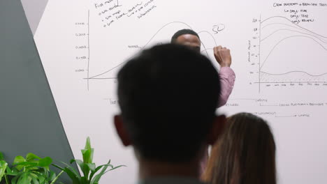 Presentation,-speaker-and-black-man-dancing-to