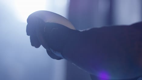 sesión de entrenamiento de boxeo