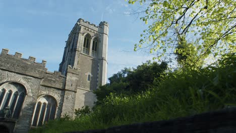 sunset st. martins church dolly camera