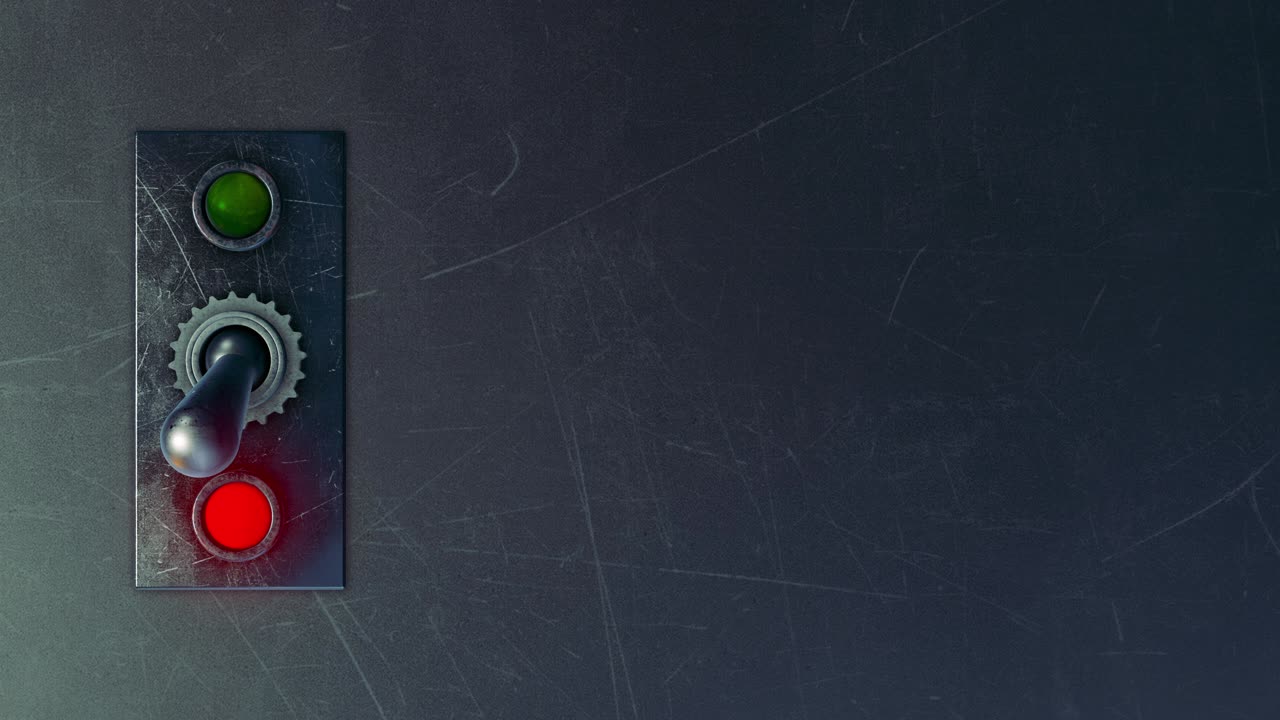 animación de conmutación analógica