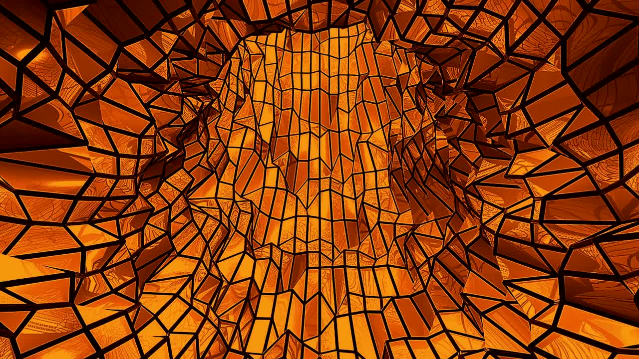 fondo abstracto con bajo túnel de poli