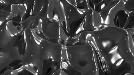 4k abstract liquid metal.