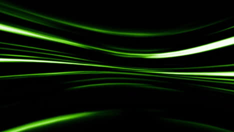 animation of yellow lines moving on black background