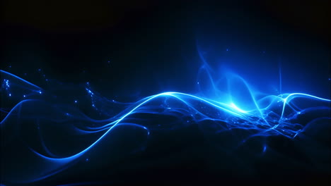 computer screen with blue and white lines, a simple and informative image