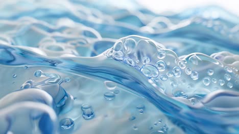 water splash close up