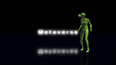 el fondo del metaverso abstracto 4k