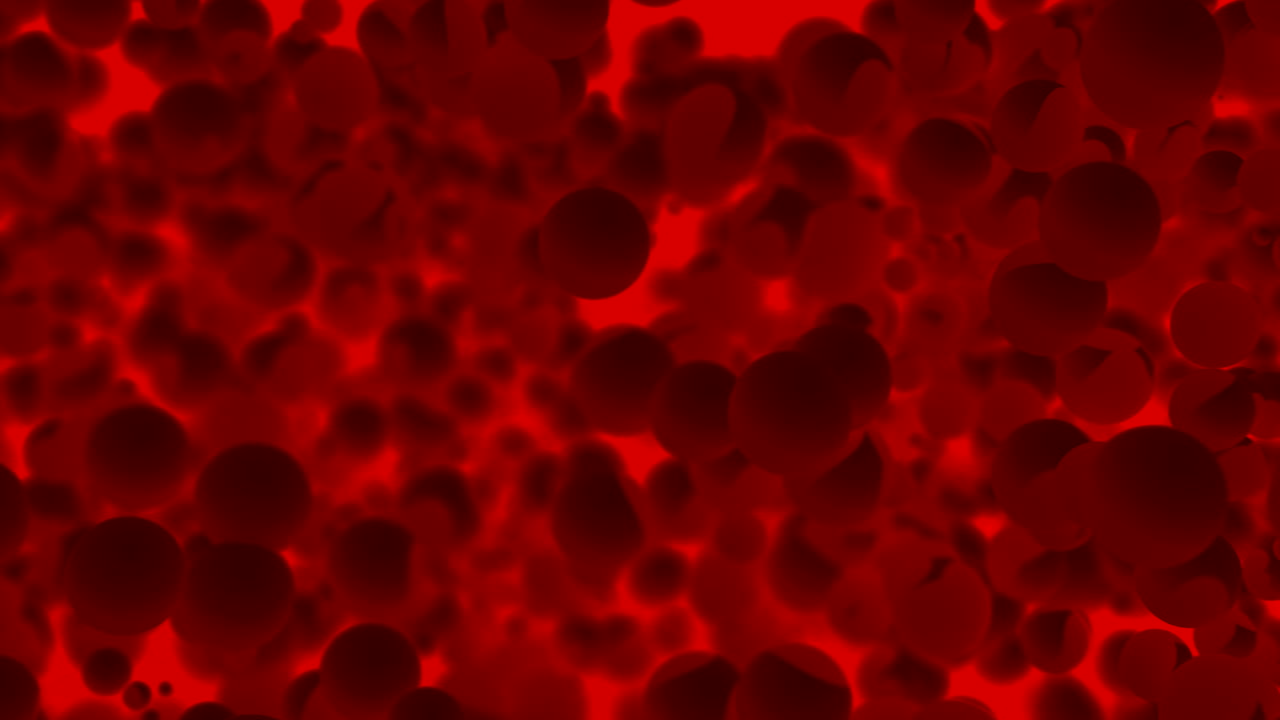 patrón abstracto de los glóbulos rojos