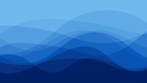 ondas de fluido azul turbulento de fondo, girando ondulando y ondulando en un gradiente vibrante y dinámico