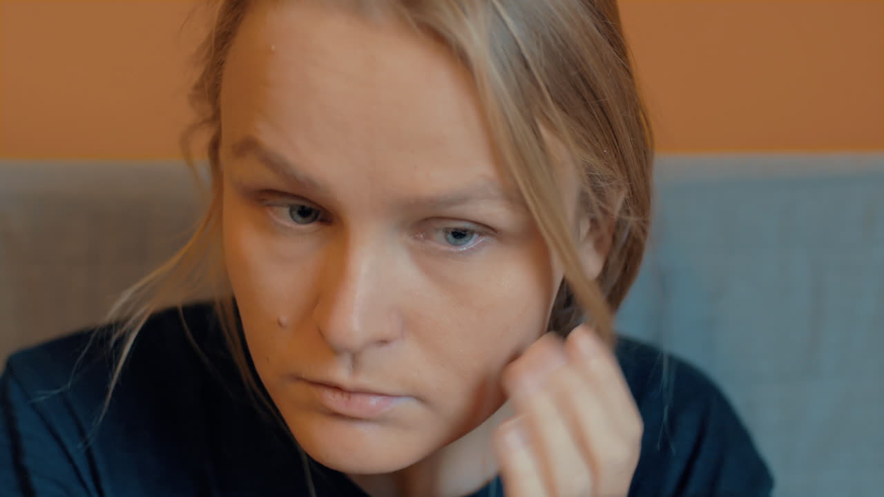 Woman applying base make-up