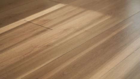 wooden floor with sunlight