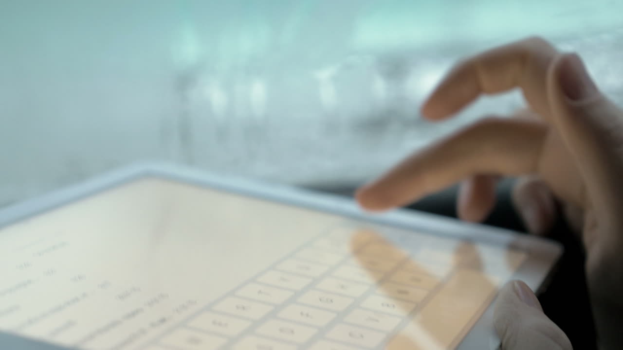 uso de tabletas para chatear durante el viaje