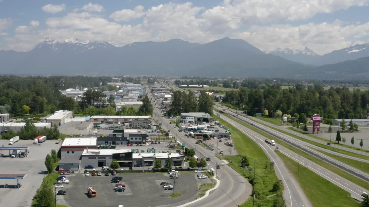 캐나다의 산업 지역 - 북미의 화창한 날