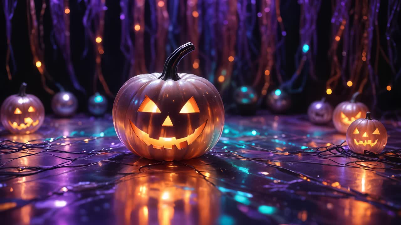 할로윈 호박 장식품