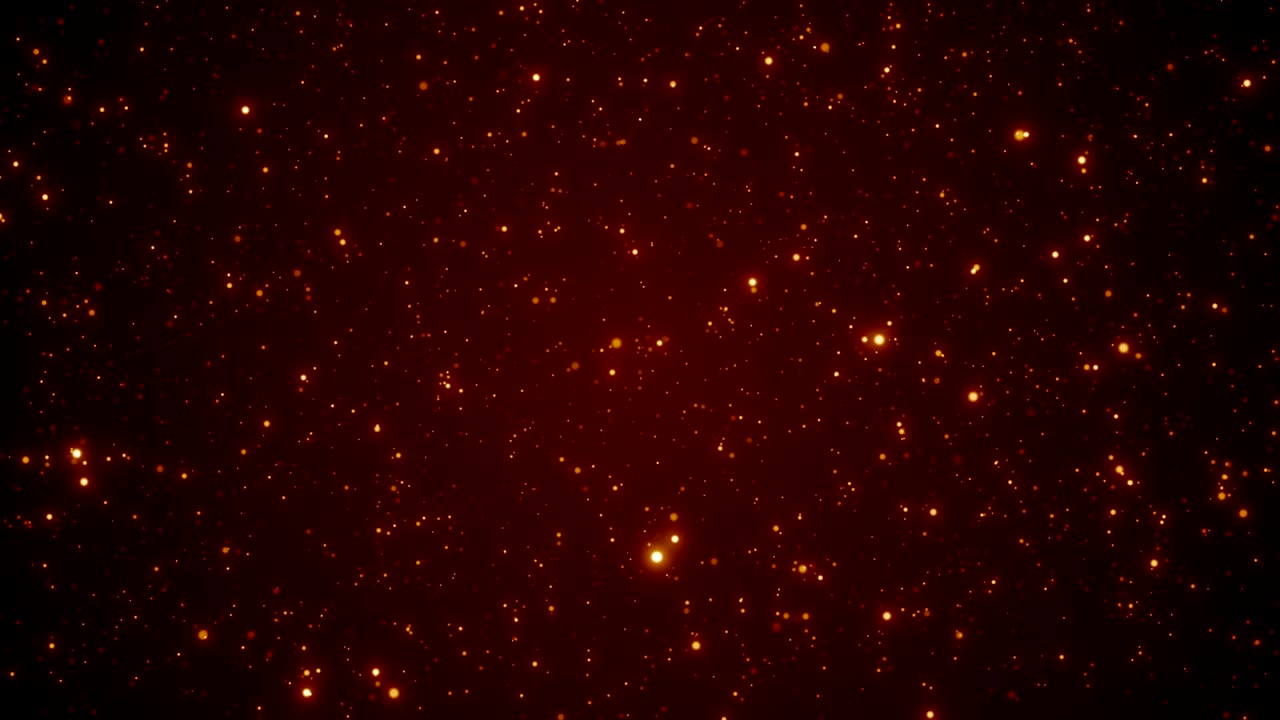 partículas de polvo abstracto luz bokeh títulos de movimiento bucle de fondo cinematográfico