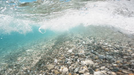 in the ocean waves