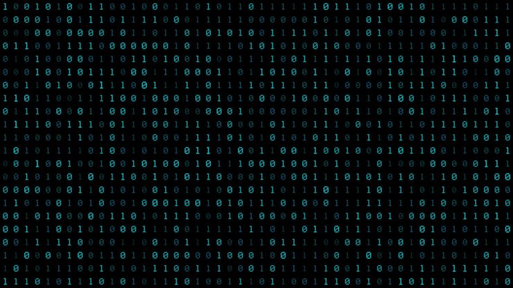 Binärcode-Muster