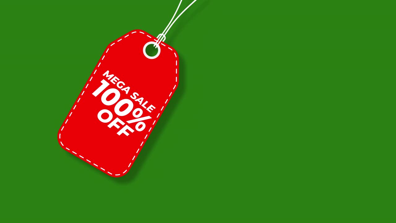 100% di sconto sull'etichetta