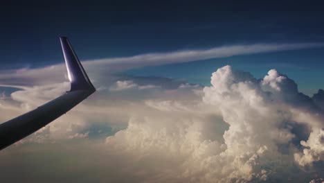 Stunning-clouds-from-aircraft-window