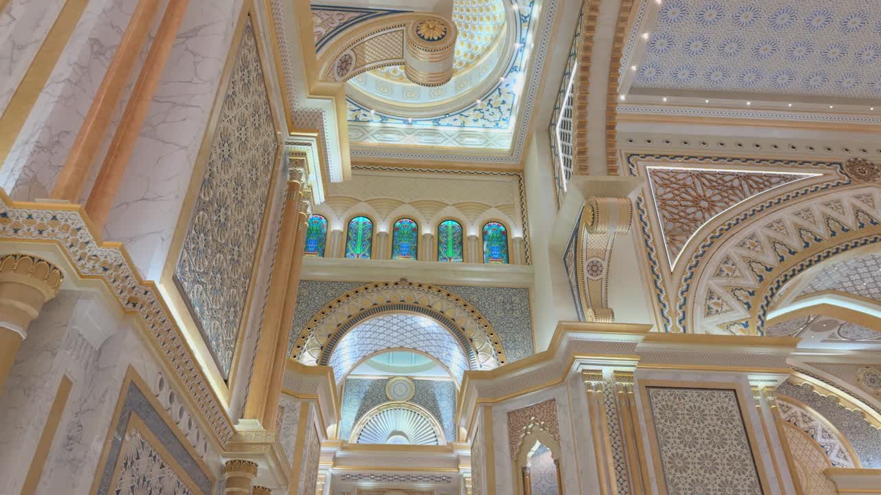 Qasr Al Watan Presidential Palace in Abu Dhabi, United Arab Emirates