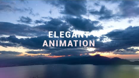 elegant animation and dynamic transitions