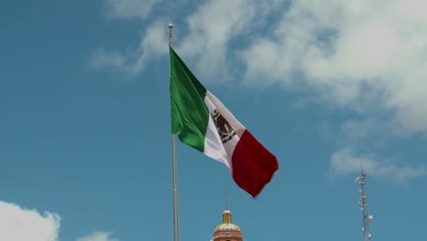 waving mexican flag